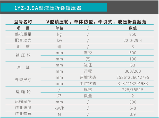 1YZ-3.9A型液壓折疊鎮壓器參數表.png